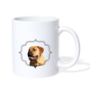 Bullmastiff Print Coffee/Tea Mug - white