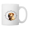 Bullmastiff Print Coffee/Tea Mug - white