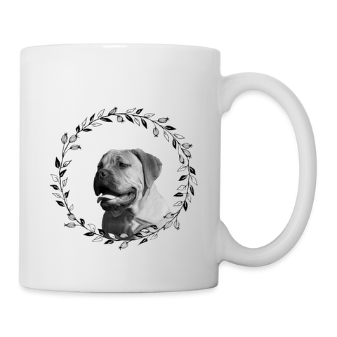 Lovely Bullmastiff Print Coffee/Tea Mug - white