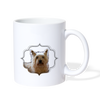 Cairn Terrier Print Coffee/Tea Mug - white