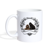 Newfoundland Dog Print Coffee/Tea Mug - white