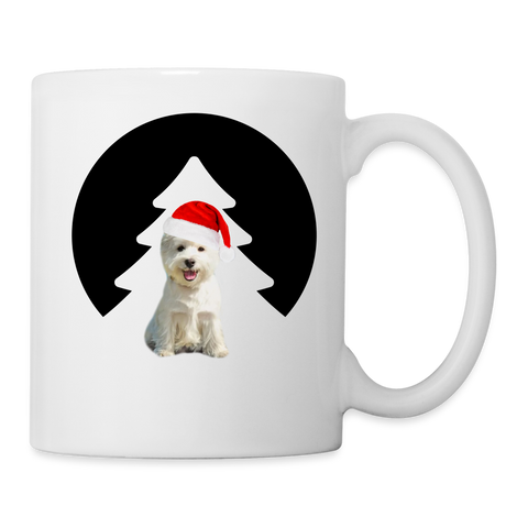 West Highland White Terrier (Westie) Print Coffee/Tea Mug - white