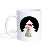 West Highland White Terrier (Westie) Print Coffee/Tea Mug - white