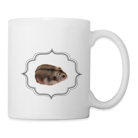 Campbell's Dwarf Hamster Print Coffee/Tea Mug - white