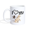 I Love My Spaniel Print Coffee/Tea Mug - white