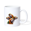 Cute Catalina Macaw Print Coffee/Tea Mug - white