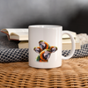 Cute Catalina Macaw Print Coffee/Tea Mug - white