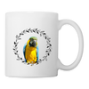 Lovely Catalina Macaw Print Coffee/Tea Mug - white