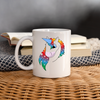 Unicorn Face Print Coffee/Tea Mug - white