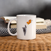 Russian Blue Cat Print Coffee/Tea Mug - white