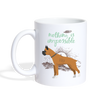 Pitbull Nothing is impossible Print Coffee/Tea Mug - white