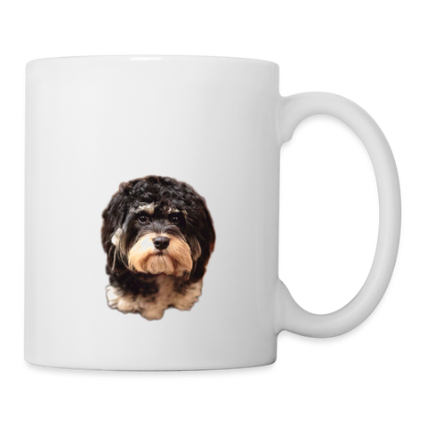 Cavapoo Print Coffee/Tea Mug - white