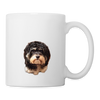 Cavapoo Print Coffee/Tea Mug - white