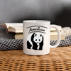 American Panda Print Coffee/Tea Mug - white