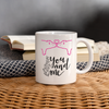 Love Pig You and Me Print Coffee/Tea Mug - white