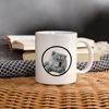 Chow Chow Print Coffee/Tea Mug - white