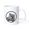 Chow Chow Print Coffee/Tea Mug - white