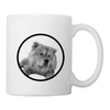 Chow Chow Print Coffee/Tea Mug - white