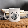 Chow Chow Print Coffee/Tea Mug - white