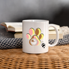 Paws With Watch Print Coffee/Tea Mug - white