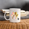 Paws With Watch Print Coffee/Tea Mug - white