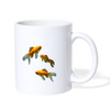 Comet Fish Print Coffee/Tea Mug - white