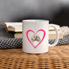 Cockapoo Print On Heart Coffee/Tea Mug - white