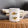 Lovely Comet Fish Print Coffee/Tea Mug - white