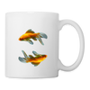 Lovely Comet Fish Print Coffee/Tea Mug - white