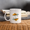 Lovely Comet Fish Print Coffee/Tea Mug - white