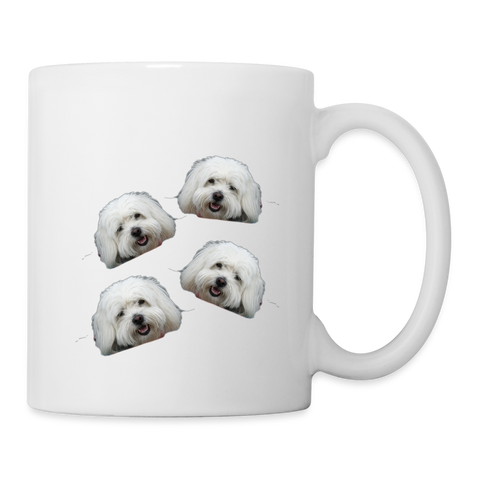 Cute Coton de Tulear Print Coffee/Tea Mug - white