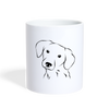 Dog Paws Art Print Coffee/Tea Mug - white