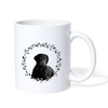 Curly-coated Retriever Print Coffee/Tea Mug - white