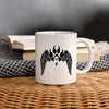 Bird Paws Print Coffee/Tea Mug - white