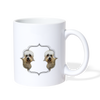 Dandie Dinmont Terrier Print Coffee/Tea Mug - white