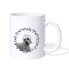 Cute Dandie Dinmont Terrier Print Coffee/Tea Mug - white