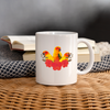 sun conure Parrot Print Coffee/Tea Mug - white