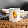 Sun Conure Parrot Art Print Coffee/Tea Mug - white