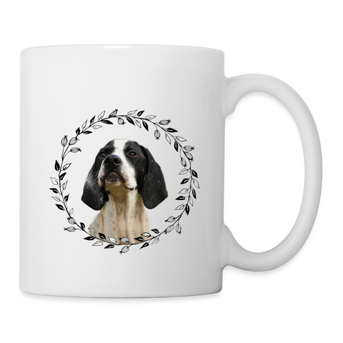 Cute English Pointer Print Coffee/Tea Mug - white