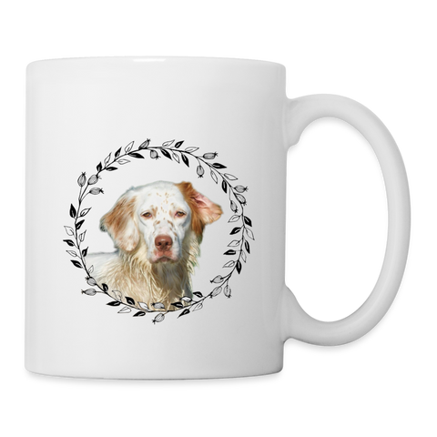 Lovely English Setter Dog Print Coffee/Tea Mug - white