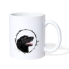 Flat-coated Retriever Print Coffee/Tea Mug - white