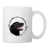 Flat-coated Retriever Print Coffee/Tea Mug - white