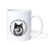 Finnish Lapphund Print Coffee/Tea Mug - white