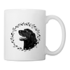 Cute Flat-coated Retriever Print Coffee/Tea Mug - white