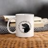 Cute Flat-coated Retriever Print Coffee/Tea Mug - white