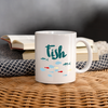 Fish Print Coffee/Tea Mug - white