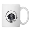 Cute German Wirehaired Pointer Print Coffee/Tea Mug - white