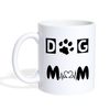 Dog Mom Art Print Coffee/Tea Mug - white