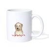 Goldendoodle Print Coffee/Tea Mug - white