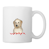 Goldendoodle Print Coffee/Tea Mug - white